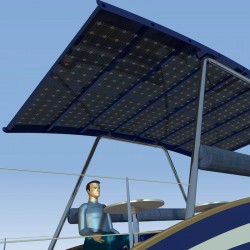 Nouveau toit solaire semi translucide permet de bénéficier d'une ombrière