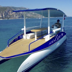 Electric boat solar powered SSR19 2.0