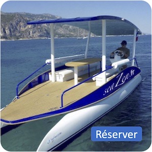 Réserver un bateau avec ou sans permis SeaZen à Beaulieu
