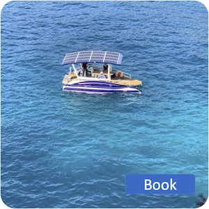 Book a SeaZen solar boat tour with a private guide in Antibes Juan-Les-Pins